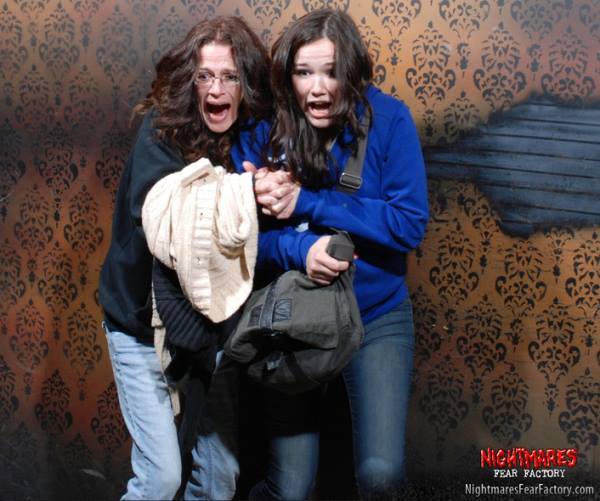 Scared Haunted House