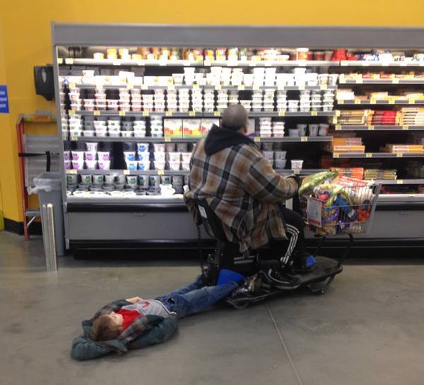 Drag Your Kid To Walmart