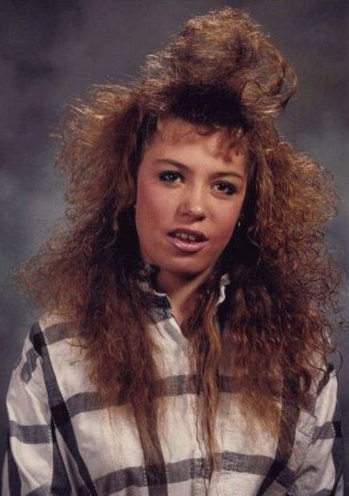 Bad Hair Funny Yearbook Photos