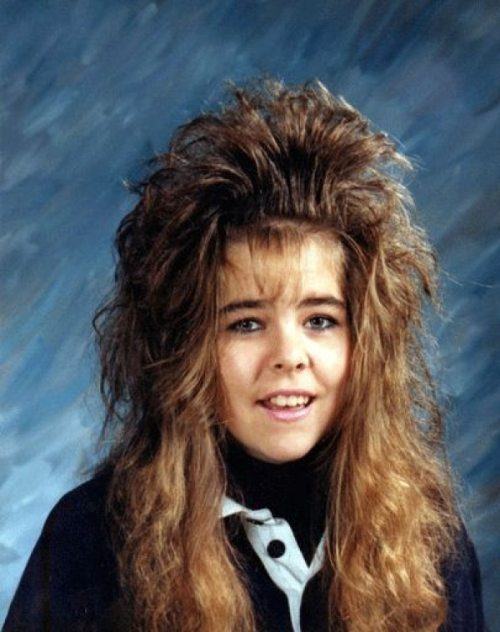 Funniest Yearbook Photos Hair