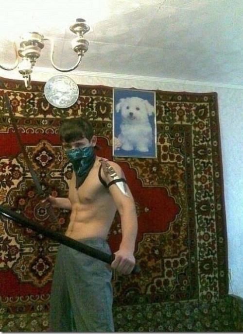 Russian Dating Photos Tough Guy