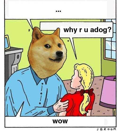 Why Are You A Dog Comic