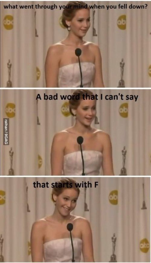 Funniest Jennifer Lawrence Moments At The Oscars