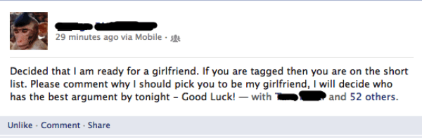 Awkward Moments On Facebook Girlfriend Tag