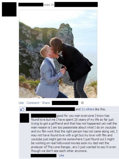 Awkward Moments Facebook Comment