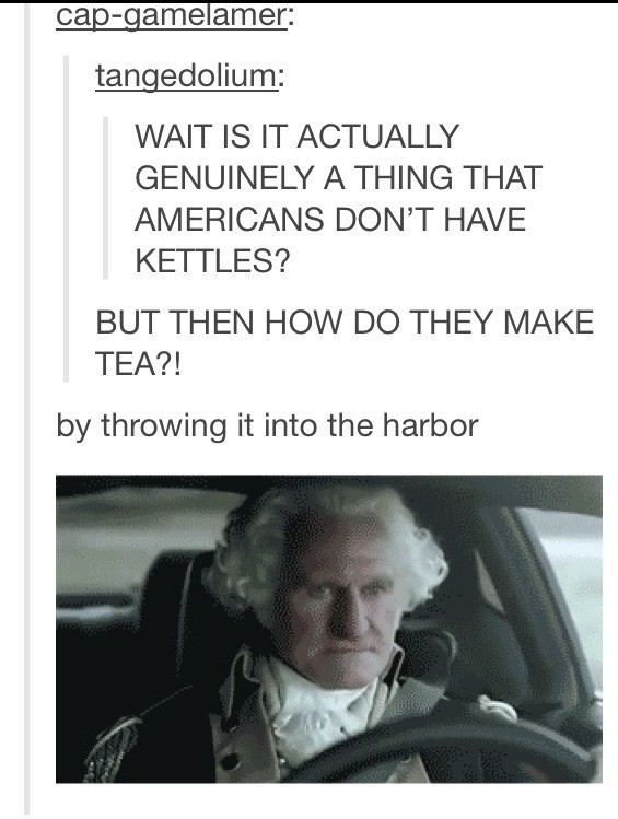 Americans And Tea