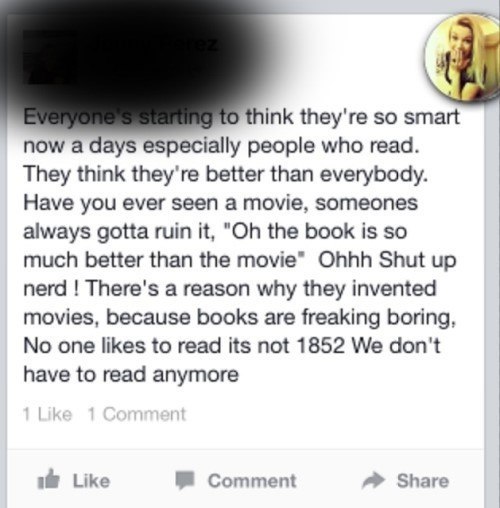 Books Are Stupid