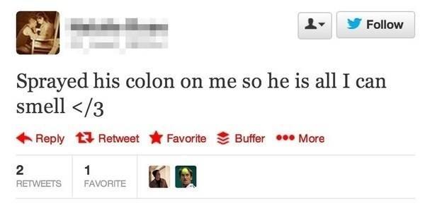Dumbest Things Sprayed With His Colon