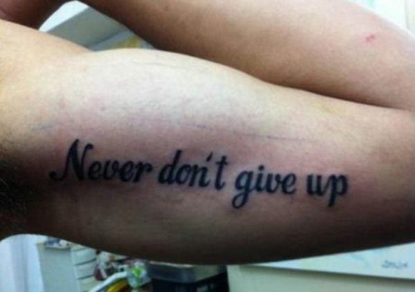 Tattoo Fails Misspelling