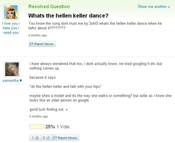 Hellen Keller Dance