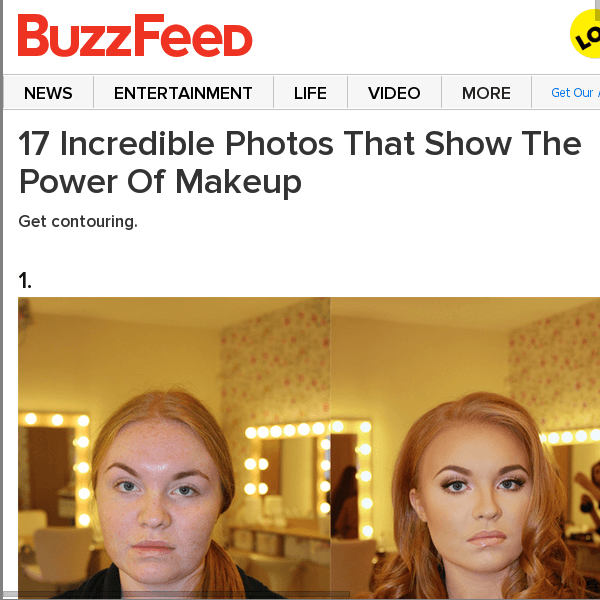 17 Incredible Pictures That Prove All Woman Should Wear A Pile Of Make Up To Be Considered Attractive