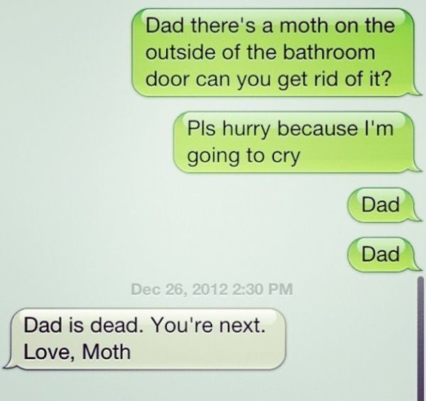 Dad Is Dead Love Moth