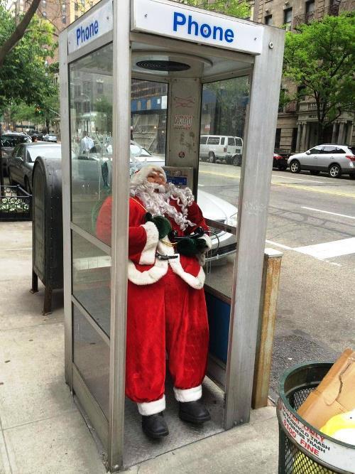 Santa Only In New York