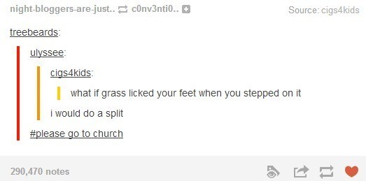 Grass Licking