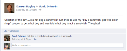 Is A Hot Dog A Sandwich