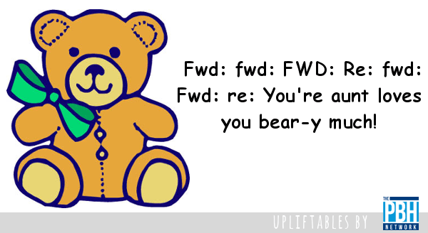 email fwd bear