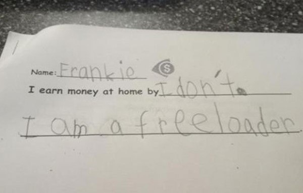 Frankie The Freeloader