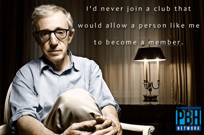 I Would Never Join A Club