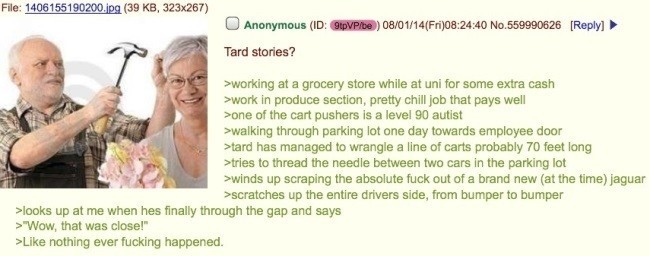 Funny 4Chan Posts Grocery Store Job