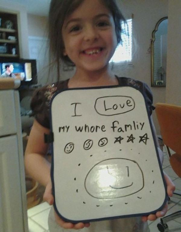 Hilarious Kids Notes Love Family