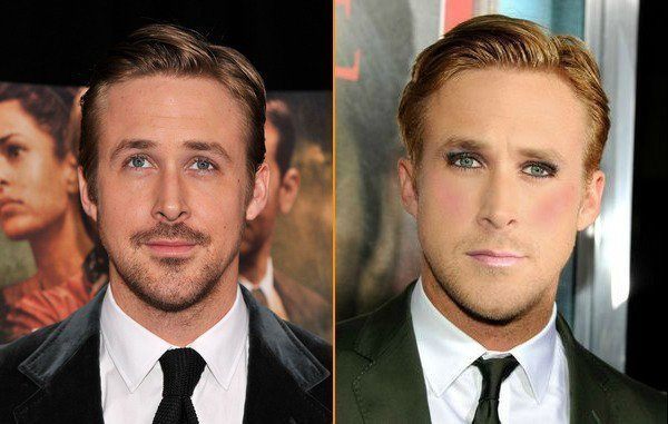 Ryan Gosling Without Makeup