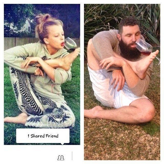 Tinder Pictures Yoga