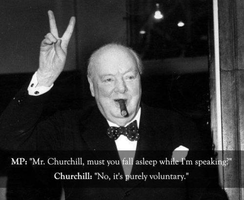 Winston Churchill Comeback