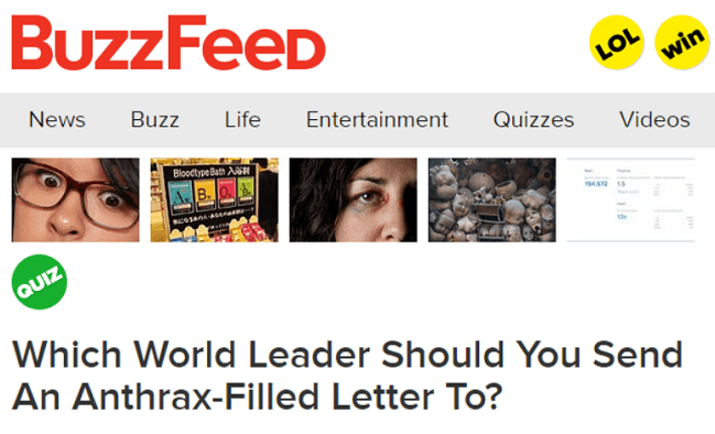 Anthrax Filled Letters