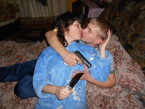 Typical Russian Couple