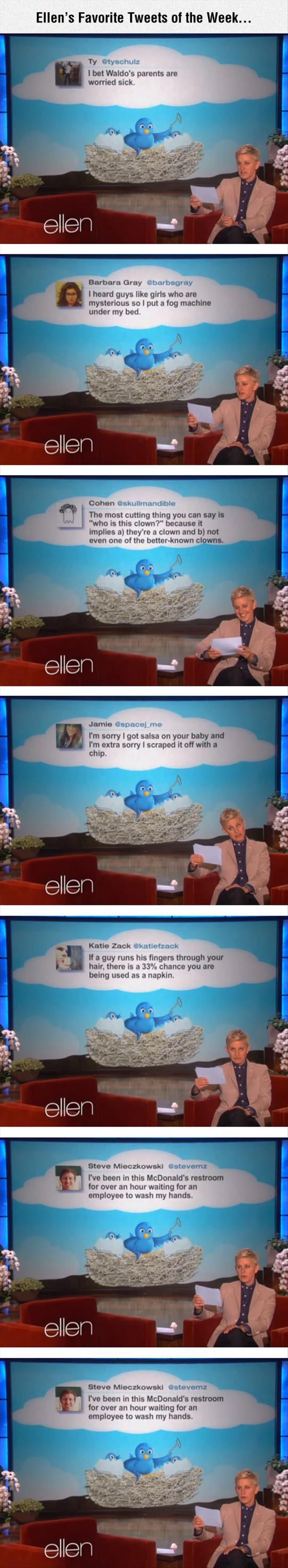 Ellen Tweets