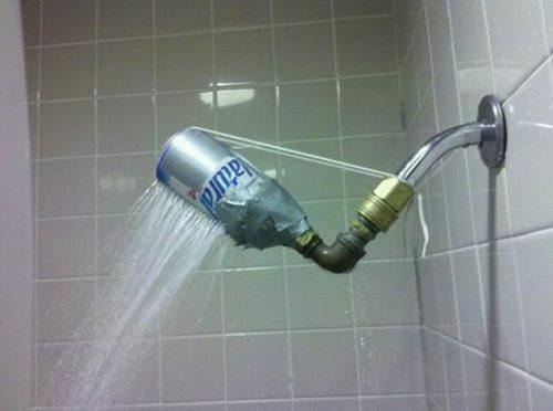 Beer Can Shower