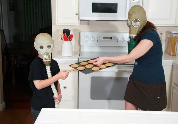 Gas Mask Cookies