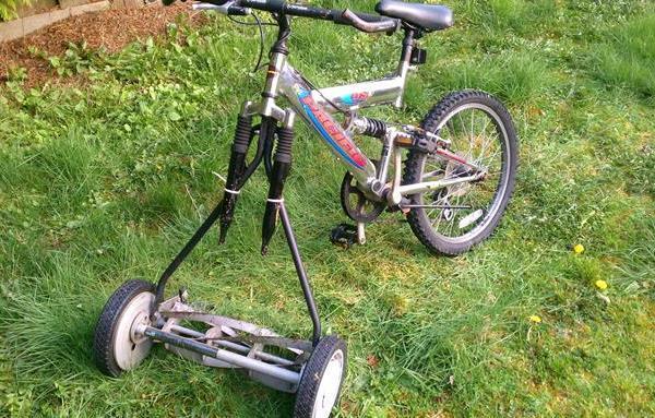 Redneck Inventions Lawn Mower