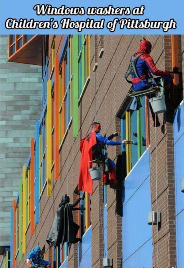 Restore Your Faith In Humanity Window Washers