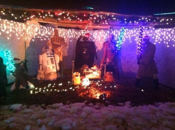 Star Wars Nativity Scene Picture
