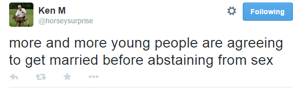 Ken M Tweets Young People