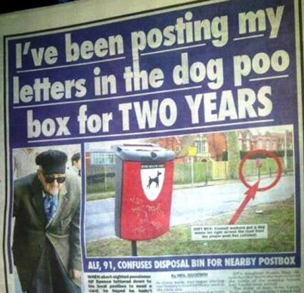 Dog Poo Letters
