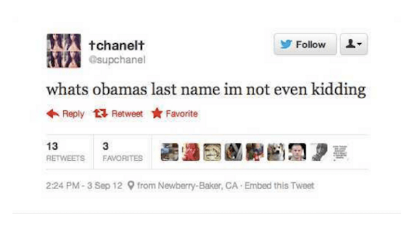 Last Name Obama
