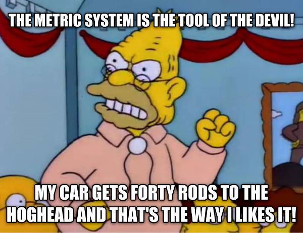 Simpsons Quotes Metric System