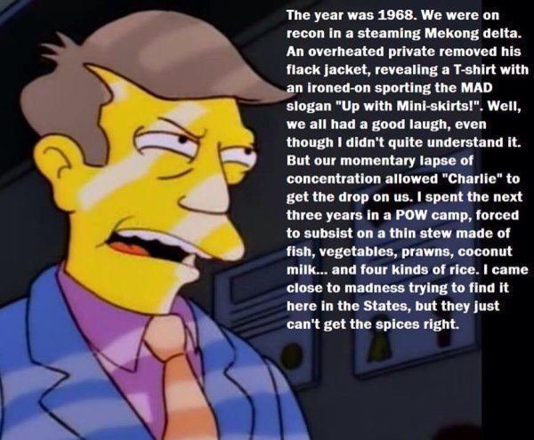 Simpsons Quotes Skinner Vietnam