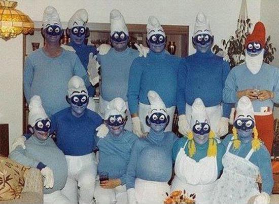 Creepy Smurfs