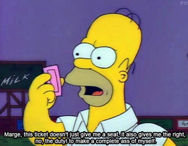 Homer Simpson Quotes Sporting Events