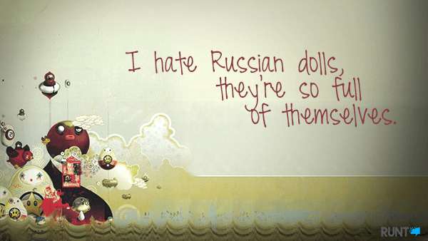 Funny Short Jokes Russian Dolls