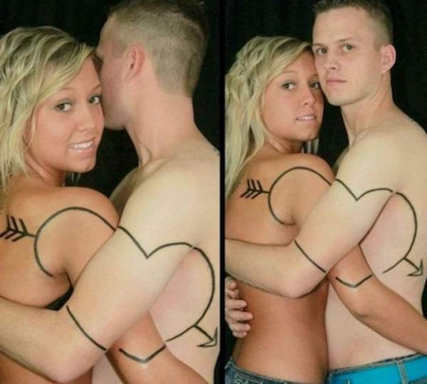 Couple Tattoo Fails