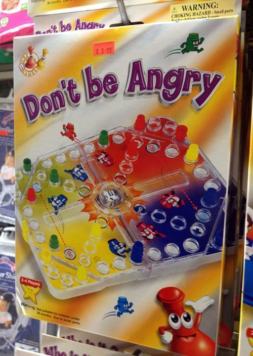 Don't Be Angry Bootleg Toys