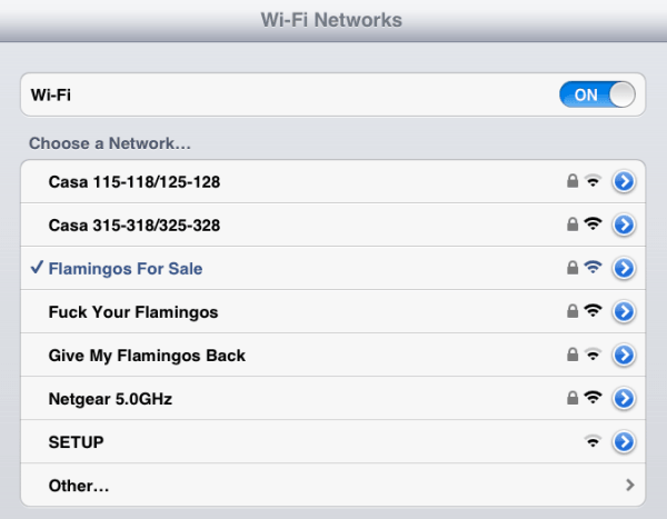 Funny Wifi Names Neighbors