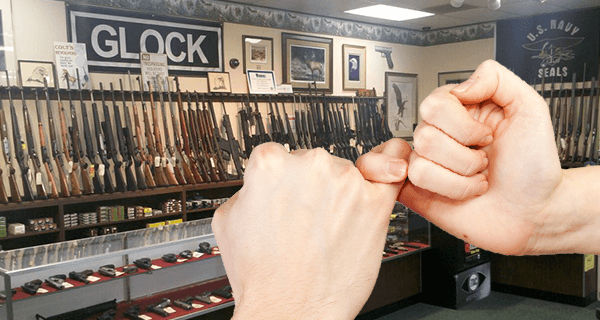Gun Stores Pinky Swears
