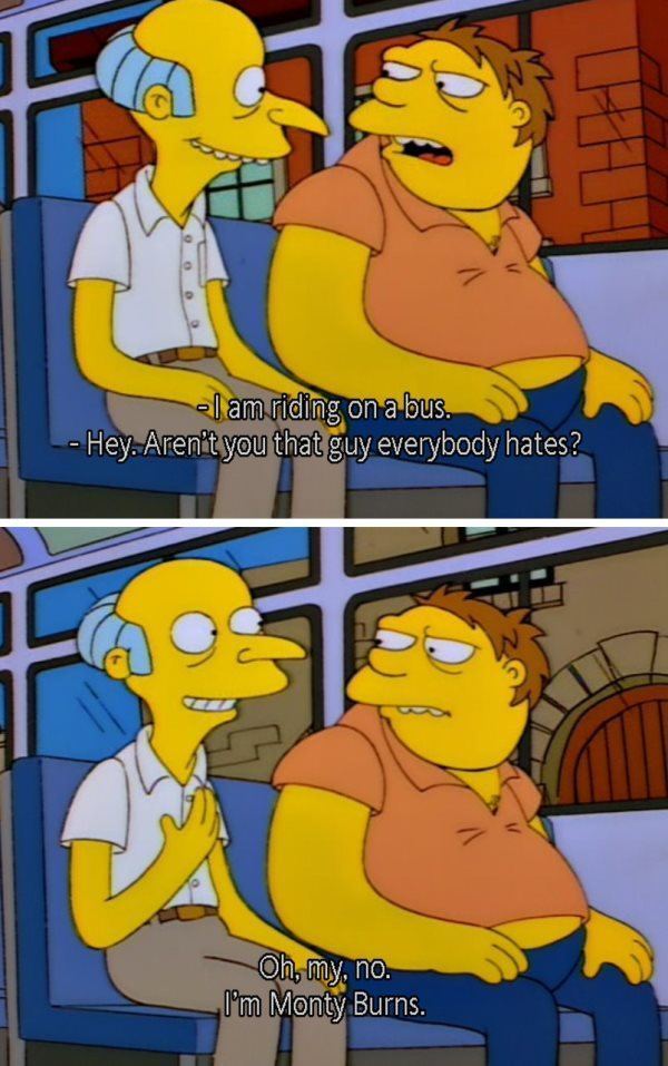 Im Mr Burns