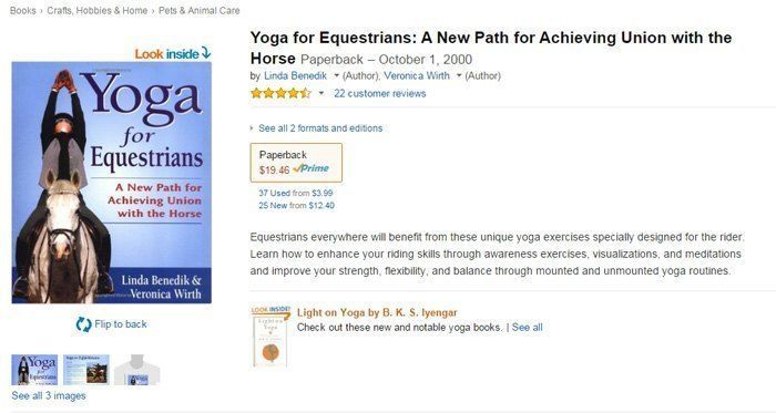 Yoga Equestrians Book