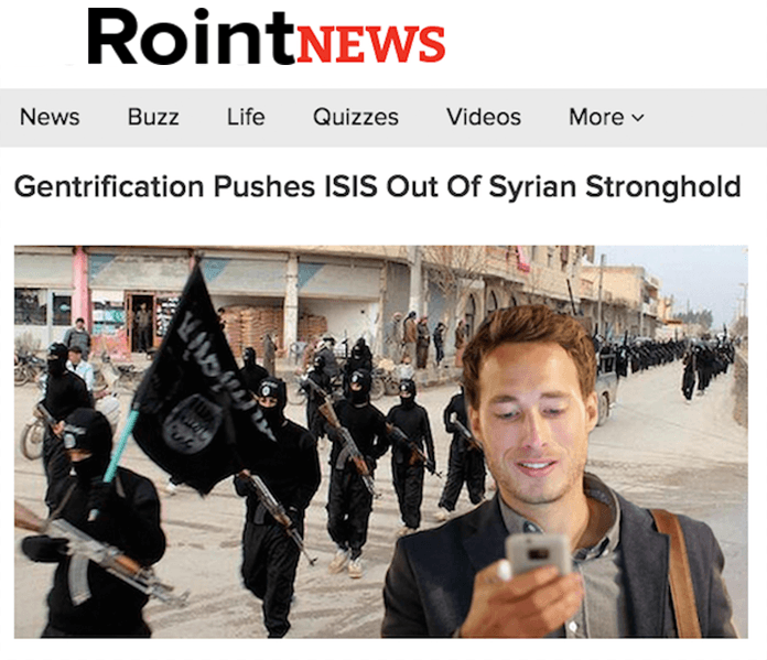 Roint Isis Gentrification